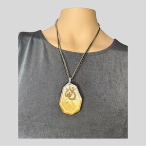 Brighton Shell Shimmer Reversible Pendant Necklace